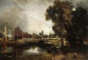 Dedham Lock and Mill John Constable